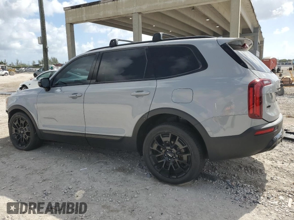 2022 Kia Telluride SX with VIN 5XYP5DHC4NG297894, listed as a Copart auction lot 51652305 with 36,308 mi miles and Salvage Title. Bid and sale history available at carsss.com. Image 2.