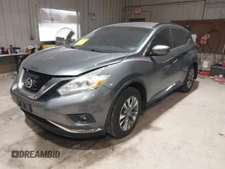 2016 Nissan Murano SL z VIN 5N1AZ2MH5GN125297, wystawiony jako IAAI lot #41973437 z przebiegiem 76 391 mil mil oraz . Historia ofert i sprzedaży dostępna na DreamBid. Obrazek 2.