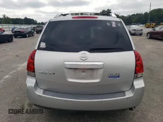 2007 Nissan Quest S with VIN 5N1BV28U57N123234, listed as a Copart auction lot 72026404 with 182,372 mi miles and Salvage Title. Bid and sale history available at carsss.com. Image 6.
