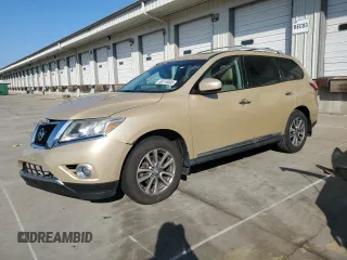 2013 Nissan Pathfinder SV with VIN 5N1AR2MM4DC674655, listed as a Copart auction lot 56116005 with 175,393 mi miles and Salvage title. Bid and sale history available at DreamBid. Image 1.