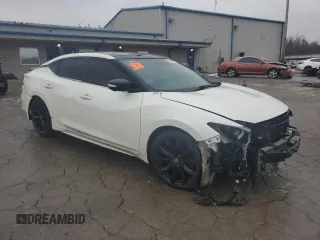 2019 Nissan Maxima Platinum z VIN 1N4AA6AV5KC373153, wystawiony jako Copart lot #43813565 z przebiegiem 106 698 mil mil oraz Szkody całkowita. Historia ofert i sprzedaży dostępna na DreamBid. Obrazek 4.