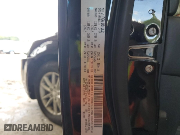 2015 Dodge Journey SXT with VIN 3C4PDDBG7FT646152, listed as a Copart auction lot 58371505 with 143,759 mi miles and Salvage title. Bid and sale history available at DreamBid. Image 13.