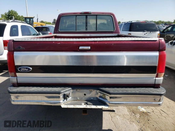 1996 Ford F-150 with VIN 1FTEX14N3TKA37212, listed as a Copart auction lot 70519994 with 136,624 mi miles and Salvage Title. Bid and sale history available at carsss.com. Image 6.