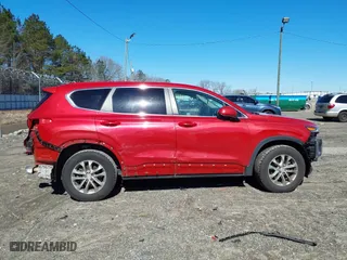 2019 Hyundai Santa Fe SE with VIN 5NMS23AD8KH009425, listed as a IAAI auction lot 41716075 with 123,583 mi miles. Bid and sale history available at carsss.com. Image 14.