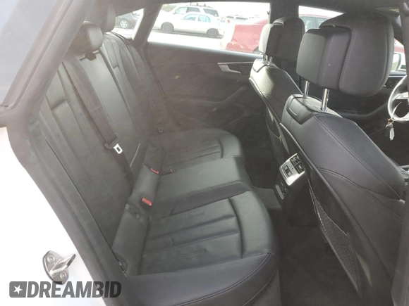 2019 Audi A5 Sportback Premium Plus with VIN WAUENCF58KA023337, listed as a Copart auction lot 45813494 with 42,650 mi miles. Bid and sale history available at carsss.com. Image 10.