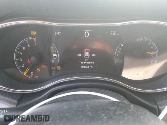 2017 Jeep Grand Cherokee Altitude with VIN 1C4RJEAG9HC813263, listed as a Copart auction lot 52532345 with 169,054 mi miles and Salvage title. Bid and sale history available at DreamBid. Image 9.