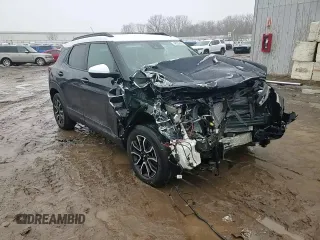 2021 Chevrolet TrailBlazer ACTIV with VIN KL79MSSLXMB035957, listed as a Copart auction lot 46908425 with 69,742 mi miles and Salvage Title. Bid and sale history available at DreamBid. Image 11.