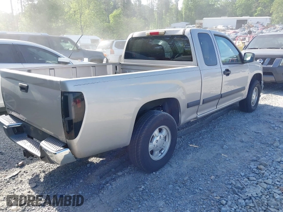 2007 Chevrolet Colorado 1LT with VIN 1GCCS19E178196893, listed as a IAAI auction lot 42088885 with 160,034 mi miles and . Bid and sale history available at DreamBid. Image 4.