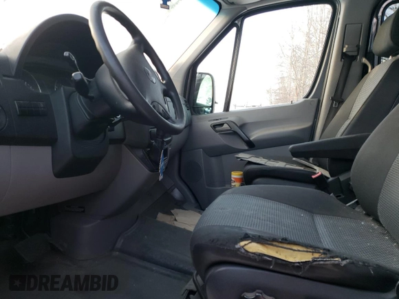 2012 Freightliner Sprinter with VIN WCDPE7CC0C5696447, listed as a Copart auction lot 81990694 with Not Provided miles and Clean Title. Bid and sale history available at DreamBid. Image 7.