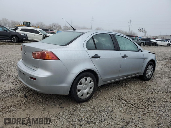 2009 Mitsubishi Lancer DE with VIN JA3AU16UX9U000388, listed as a Copart auction lot 81074024 with 186,003 mi miles and Salvage Title. Bid and sale history available at carsss.com. Image 3.
