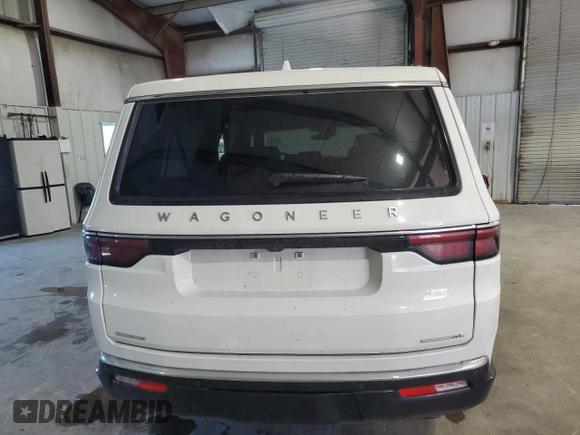 2023 Jeep Wagoneer Series III z VIN 1C4SJSDP1PS579586, wystawiony jako Copart lot #74840304 z przebiegiem 37 191 mil mil oraz Czysty tytuł • Clean title. Historia ofert i sprzedaży dostępna na DreamBid. Obrazek 6.