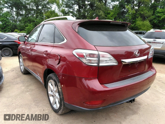 2010 Lexus RX 350 z VIN 2T2ZK1BA4AC029940, wystawiony jako IAAI lot #42299767 z przebiegiem 140 543 mil mil oraz . Historia ofert i sprzedaży dostępna na DreamBid. Obrazek 3.