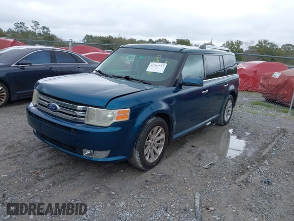 2011 Ford Flex SEL with VIN 2FMGK5CC5BBD11397, listed as a IAAI auction lot 41761523 with 130,392 mi miles. Bid and sale history available at carsss.com. Image 2.