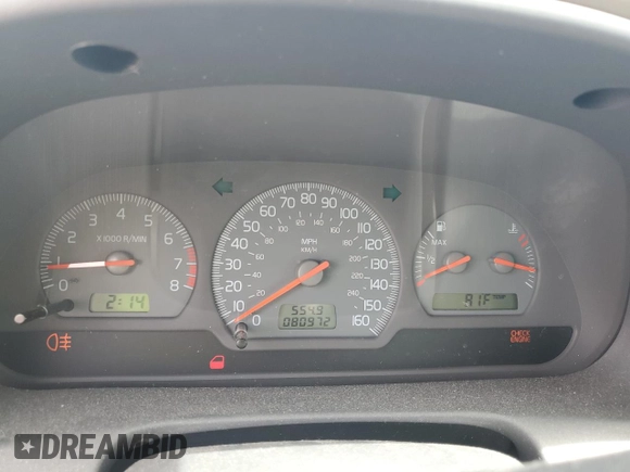 2002 Volvo S40 с VIN YV1VS29552F803679, выставлен на аукционе Copart как лот 54743455 с пробегом 80 972 миль миль и Чистый • Clean title. История ставок и продаж доступна на DreamBid. Изображение 9.
