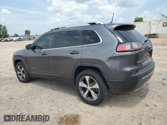 2019 Jeep Cherokee Limited with VIN 1C4PJMDN1KD259536, listed as a Copart auction lot 60029695 with 117,294 mi miles and Salvage title. Bid and sale history available at DreamBid. Image 2.