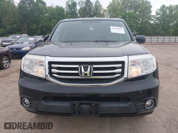 2015 Honda Pilot Touring with VIN 5FNYF4H9XFB036493, listed as a IAAI auction lot 42190624 with 223,675 mi miles and . Bid and sale history available at DreamBid. Image 12.
