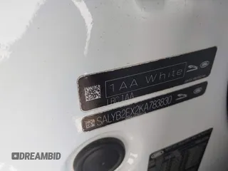 2019 Land Rover Range Rover Velar S with VIN SALYB2EX2KA783830, listed as a IAAI auction lot 42031753 with 56,359 mi miles and . Bid and sale history available at DreamBid. Image 9.
