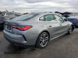 2024 BMW 4 Series 430i with VIN WBA63AV02RFS57460, listed as a Copart auction lot 86781344 with 24,286 mi miles and Clean Title. Bid and sale history available at carsss.com. Image 3.