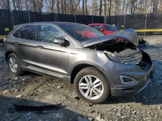 2018 Ford Edge SEL with VIN 2FMPK3J93JBB85079, listed as a Copart auction lot 48472715 with 105,124 mi miles and Salvage Title. Bid and sale history available at carsss.com. Image 4.