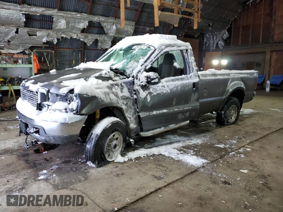 2003 Ford F-350 XL with VIN 1FTSF31LX3EB18971, listed as a Copart auction lot 42481305 with 151,750 mi miles and Salvage Title. Bid and sale history available at DreamBid. Image 1.