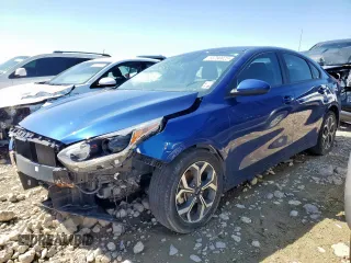 2020 Kia Forte LXS with VIN 3KPF24AD4LE229158, listed as a Copart auction lot 53790025 with 56,581 mi miles and Salvage Title. Bid and sale history available at carsss.com. Image 1.