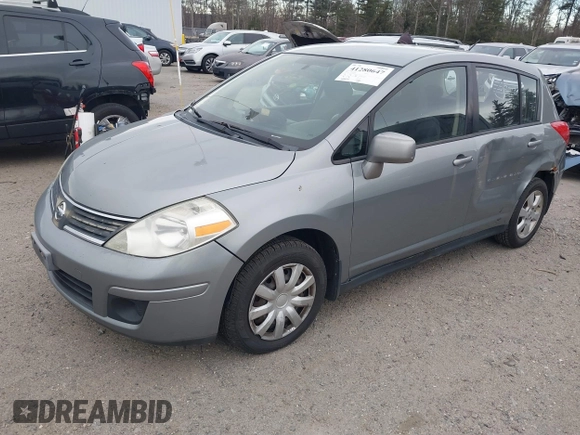 2009 Nissan Versa S with VIN 3N1BC13EX9L360229, listed as a IAAI auction lot 41280647 with 209,974 mi miles and . Bid and sale history available at carsss.com. Image 2.