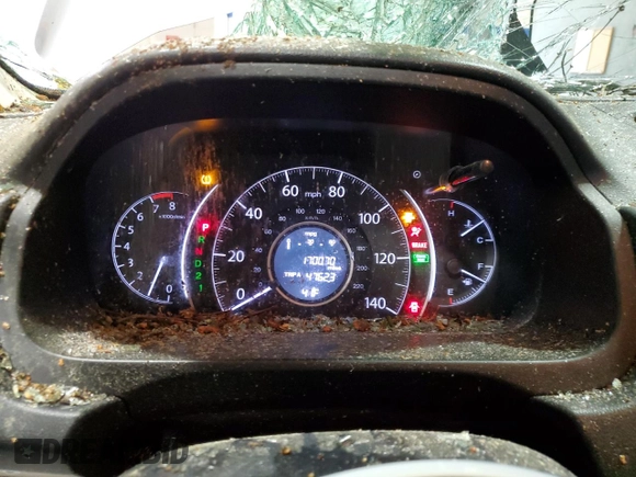 2014 Honda CR-V LX with VIN 3CZRM3H35EG709788, listed as a Copart auction lot 52065655 with 170,070 mi miles and Salvage Title. Bid and sale history available at carsss.com. Image 9.