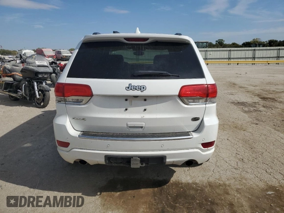 2021 Jeep Grand Cherokee Overland with VIN 1C4RJFCG4MC531593, listed as a Copart auction lot 75764374 with 62,947 mi miles and Clean title. Bid and sale history available at DreamBid. Image 6.