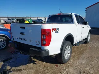 2022 Ford Ranger XL with VIN 1FTER1FH9NLD49789, listed as a IAAI auction lot 41634884 with 70,895 mi miles. Bid and sale history available at carsss.com. Image 4.