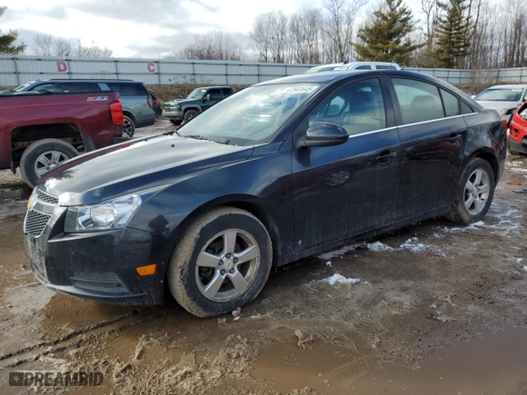 2011 Chevrolet Cruze LT w/2LT with VIN 1G1PG5S9XB7290060, listed as a Copart auction lot 47943645 with 191,216 mi miles and Clean Title. Bid and sale history available at carsss.com. Image 1.