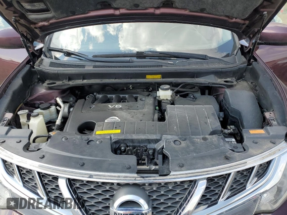 2014 Nissan Murano S with VIN JN8AZ1MW8EW502391, listed as a Copart auction lot 66810204 with 206,861 mi miles and Clean Title. Bid and sale history available at DreamBid. Image 12.