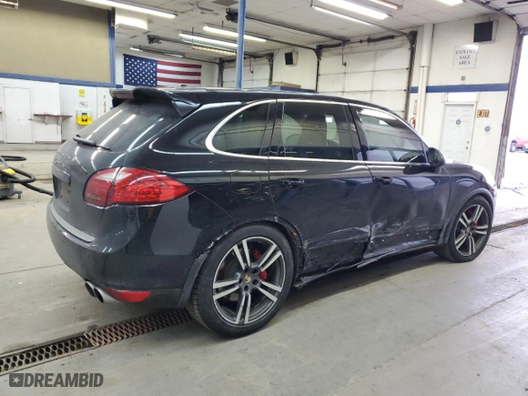 2013 Porsche Cayenne Turbo with VIN WP1AC2A21DLA91371, listed as a Copart auction lot 41535915 with 103,447 mi miles and Salvage Title. Bid and sale history available at carsss.com. Image 3.