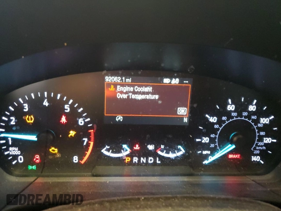 2020 Ford Escape SE с VIN 1FMCU9G68LUB54707, выставлен на аукционе Copart как лот 62463975 с пробегом 92 062 миль миль и Списание • Salvage title. История ставок и продаж доступна на DreamBid. Изображение 9.