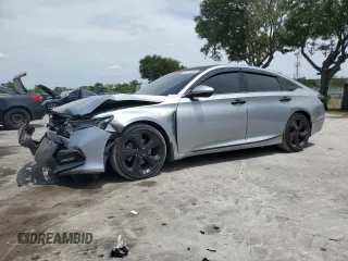 2019 Honda Accord Touring z VIN 1HGCV2F92KA012603, wystawiony jako Copart lot #53775835 z przebiegiem 79 452 mil mil oraz Szkoda całkowita • Salvage title. Historia ofert i sprzedaży dostępna na DreamBid. Obrazek 1.