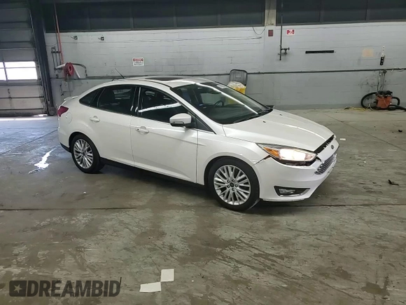 2017 Ford Focus Titanium with VIN 1FADP3J25HL213184, listed as a Copart auction lot 61653155 with 120,883 mi miles and Clean title. Bid and sale history available at DreamBid. Image 12.