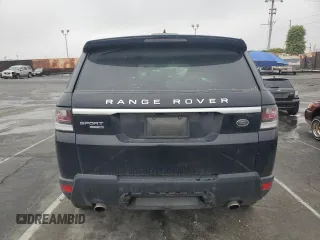 2017 Land Rover Range Rover Sport SE with VIN SALWG2FVXHA158297, listed as a Copart auction lot 50999465 with 49,456 mi miles and Salvage title. Bid and sale history available at DreamBid. Image 6.