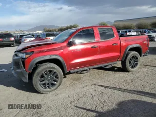 2023 Chevrolet Colorado 4WD Trail Boss with VIN 1GCPTEEK6P1162247, listed as a Copart auction lot 47773205 with 13,133 mi miles and Salvage Title. Bid and sale history available at carsss.com. Image 1.