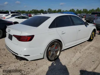 2018 Audi S4 Premium Plus with VIN WAUB4AF48JA224493, listed as a Copart auction lot 58087243 with 97,844 mi miles. Bid and sale history available at carsss.com. Image 3.