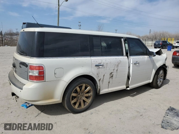 2011 Ford Flex Limited with VIN 2FMGK5DC9BBD33918, listed as a Copart auction lot 48782415 with 234,368 mi miles and Salvage Title. Bid and sale history available at carsss.com. Image 3.
