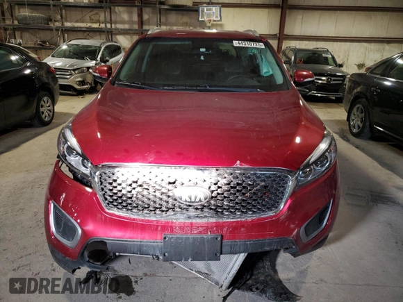 2017 Kia Sorento LX with VIN 5XYPGDA33HG322177, listed as a Copart auction lot 44310725 with 95,254 mi miles and Salvage Title. Bid and sale history available at carsss.com. Image 5.
