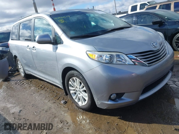 2017 Toyota Sienna XLE Auto Access Seat with VIN 5TDYZ3DC9HS850264, listed as a IAAI auction lot 41716519 with 95,454 mi miles and . Bid and sale history available at DreamBid. Image 1.