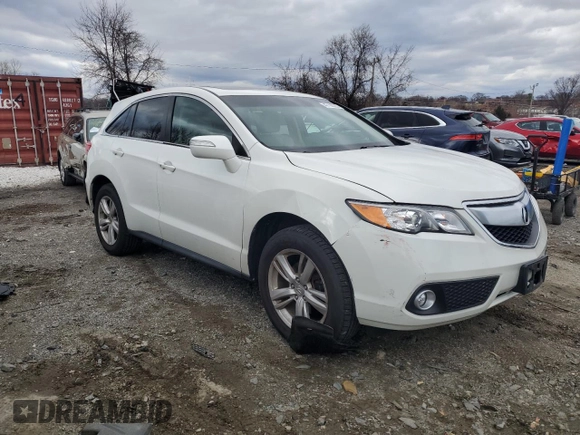 2014 Acura RDX Tech Pkg with VIN 5J8TB4H54EL021004, listed as a Copart auction lot 47192225 with 139,099 mi miles and Salvage Title. Bid and sale history available at carsss.com. Image 4.