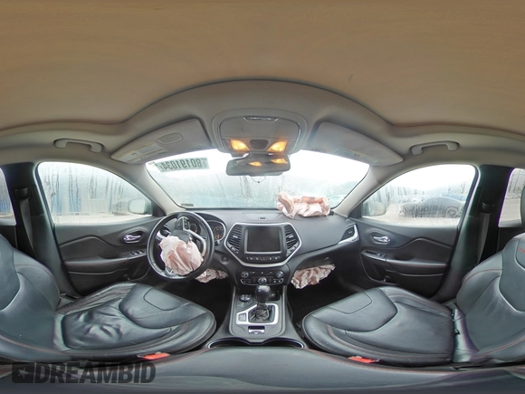 2014 Jeep Cherokee Trailhawk z VIN 1C4PJMBS1EW284275, wystawiony jako Copart lot #80191034 z przebiegiem 105 398 mil mil oraz Szkoda całkowita • Salvage title. Historia ofert i sprzedaży dostępna na DreamBid. Obrazek 14.