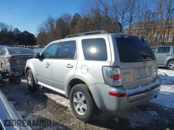 2008 Mercury Mariner with VIN 4M2CU91Z68KJ45797, listed as a IAAI auction lot 41615117 with 87,936 mi miles. Bid and sale history available at carsss.com. Image 3.