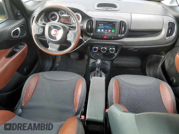 2014 FIAT 500L Trekking with VIN ZFBCFADH6EZ019868, listed as a Copart auction lot 79060774 with 93,118 mi miles and Salvage Title. Bid and sale history available at carsss.com. Image 8.