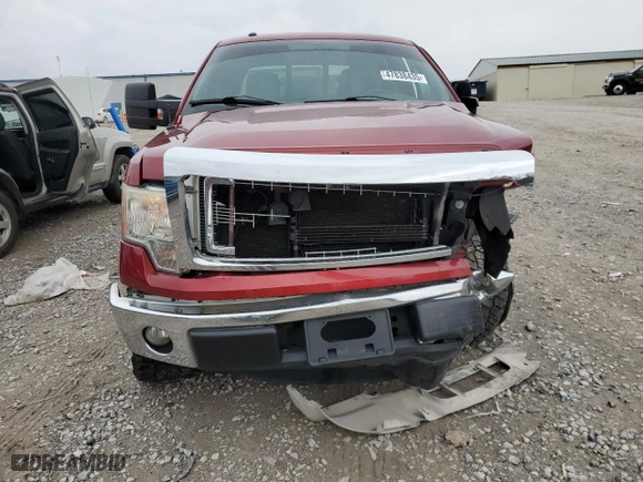 2013 Ford F-150 XL with VIN 1FTFW1CF4DKD77908, listed as a Copart auction lot 47838435 with 154,933 mi miles and Salvage Title. Bid and sale history available at carsss.com. Image 5.