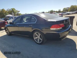 2006 BMW 7 Series 750Li z VIN WBAHN83566DT60821, wystawiony jako Copart lot #50189525 z przebiegiem 151 446 mil mil oraz Szkoda całkowita • Salvage title. Historia ofert i sprzedaży dostępna na DreamBid. Obrazek 2.