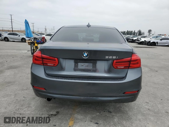 2016 BMW 3 Series 328i with VIN WBA8E9G51GNT42237, listed as a Copart auction lot 59909605 with 117,908 mi miles and Salvage title. Bid and sale history available at DreamBid. Image 6.