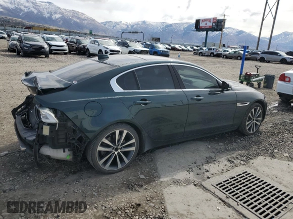 2017 Jaguar XE 35t Prestige with VIN SAJAK4BV2HA974312, listed as a Copart auction lot 51285455 with 99,910 mi miles and Salvage Title. Bid and sale history available at DreamBid. Image 3.