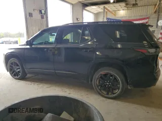 2020 Chevrolet Traverse Premier with VIN 1GNERKKW0LJ159468, listed as a Copart auction lot 53095035 with 80,848 mi miles and Salvage title. Bid and sale history available at DreamBid. Image 2.